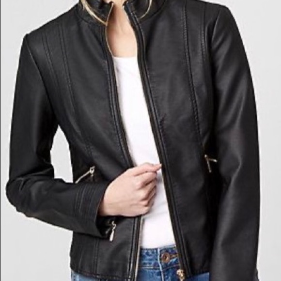 Le Chateau Faux Leather Jacket - Picture 1 of 4